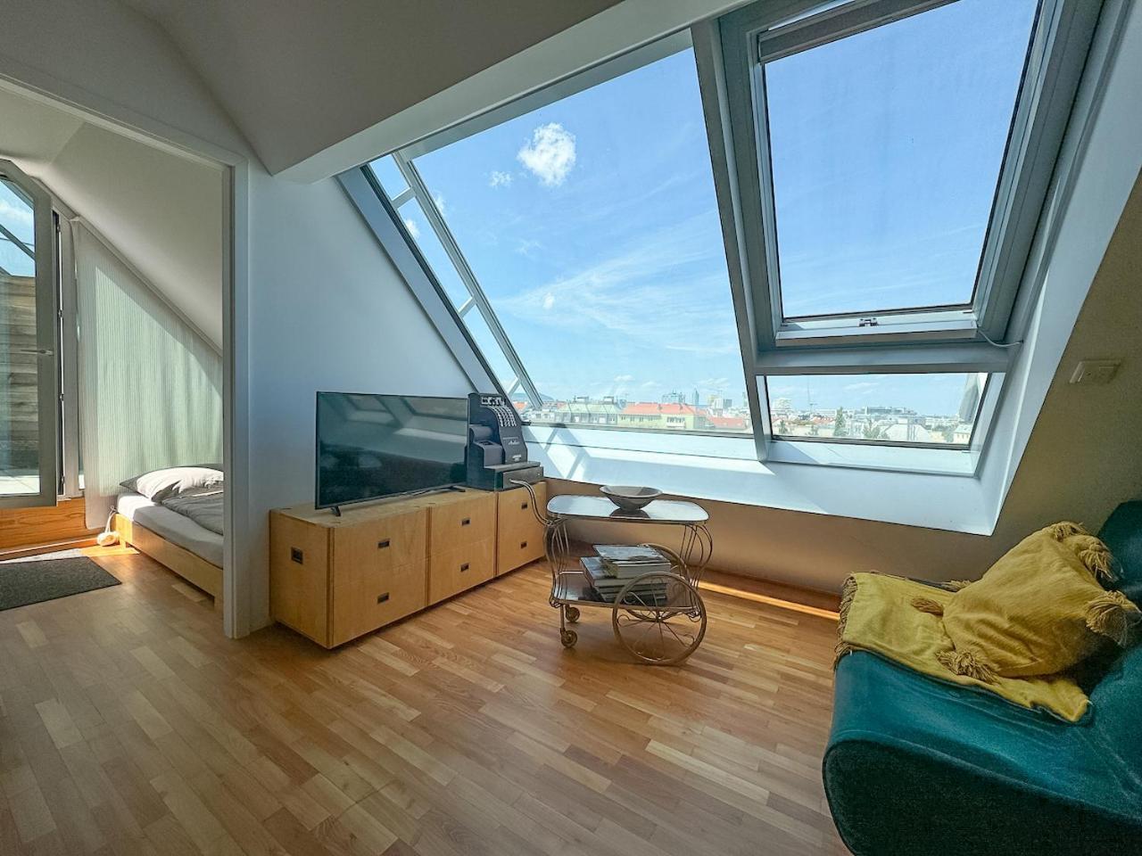 360° View Loft 2 Leilighet Wien Eksteriør bilde