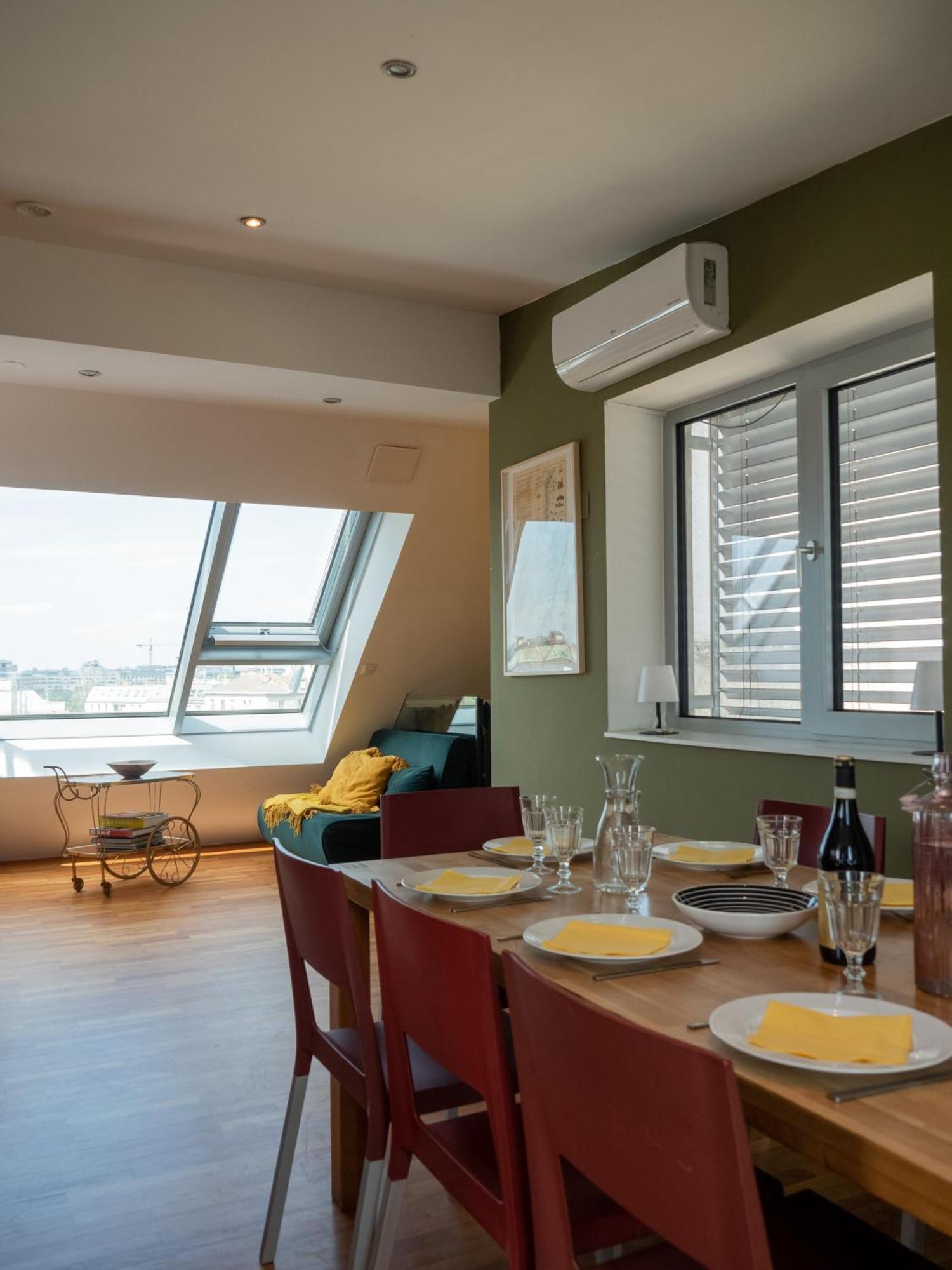 360° View Loft 2 Leilighet Wien Eksteriør bilde